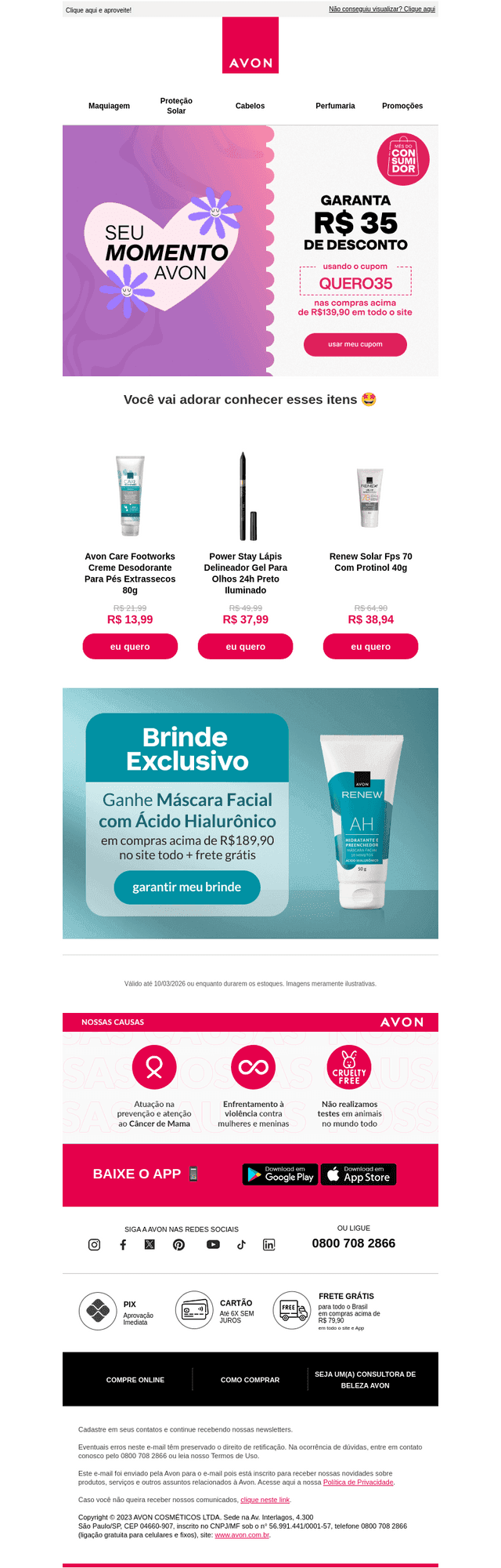 Últimos dias de Momento Avon 🩷