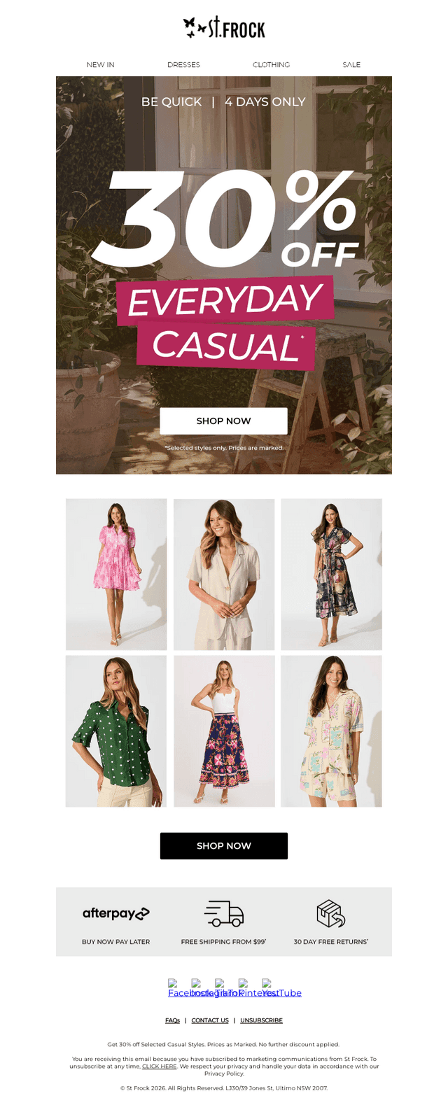 💖 30% Off Casual Is Live