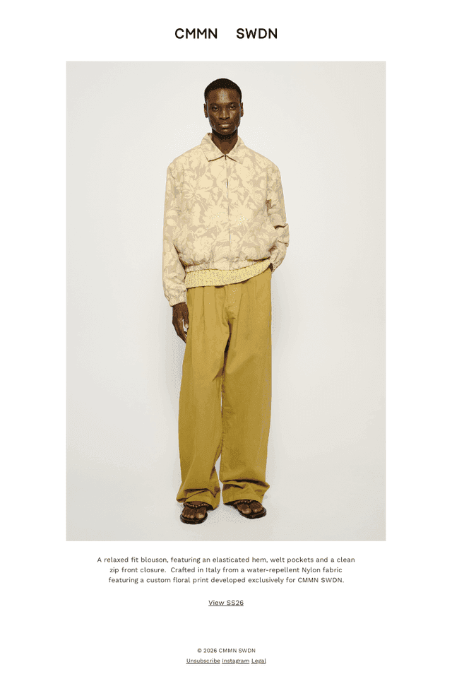 Floral print blouson