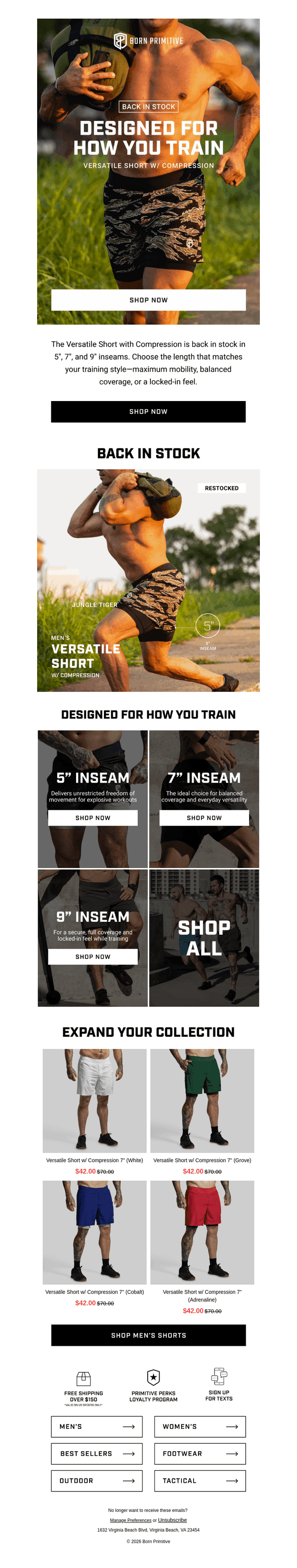 3 Inseams, 1 Versatile Short 🩳
