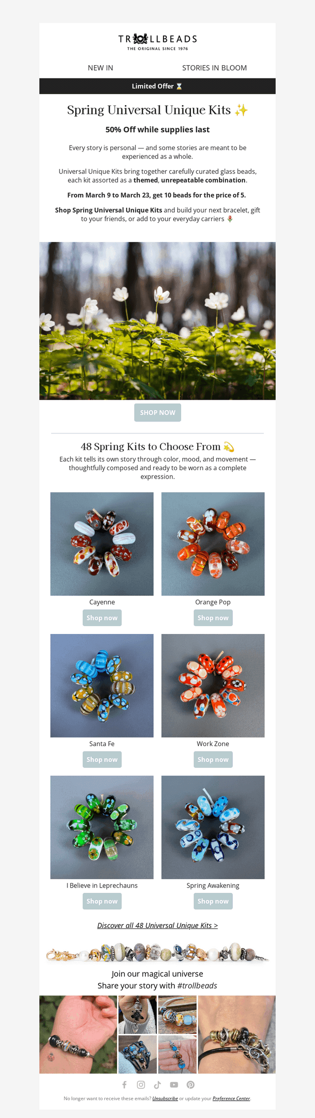 Limited Offer 💫 50% Off Spring Universal Unique Kits