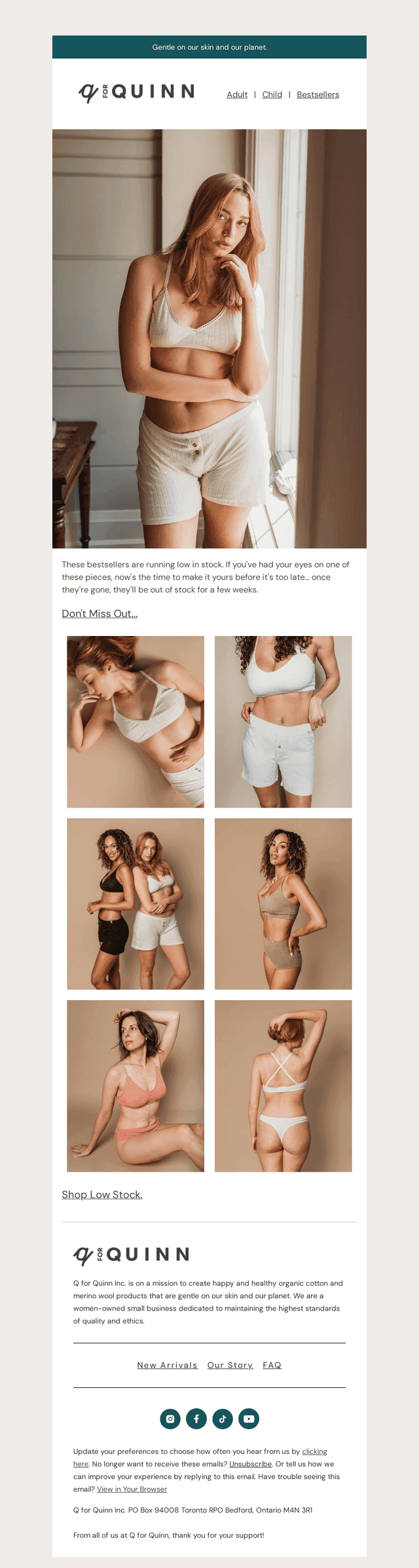 Low Stock Alert!