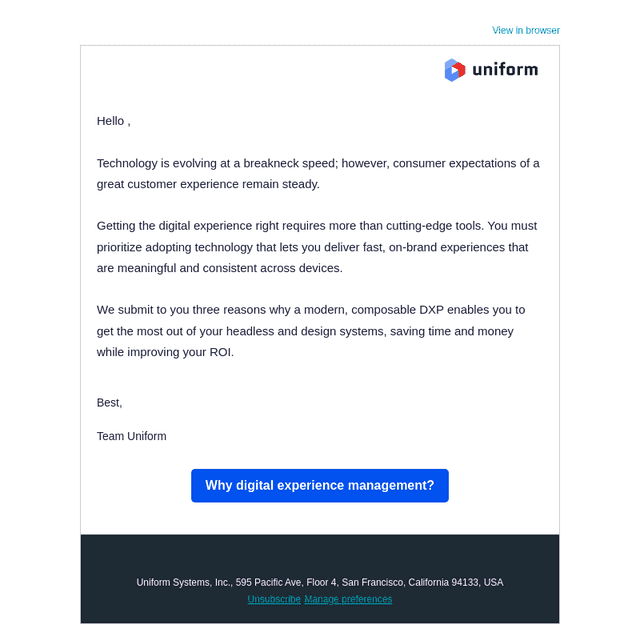 Why prioritize digital experience management