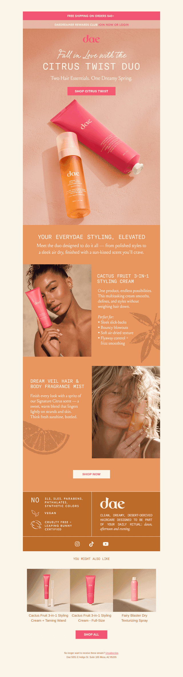 Two Hair Essentials. One Dreamy Spring!
