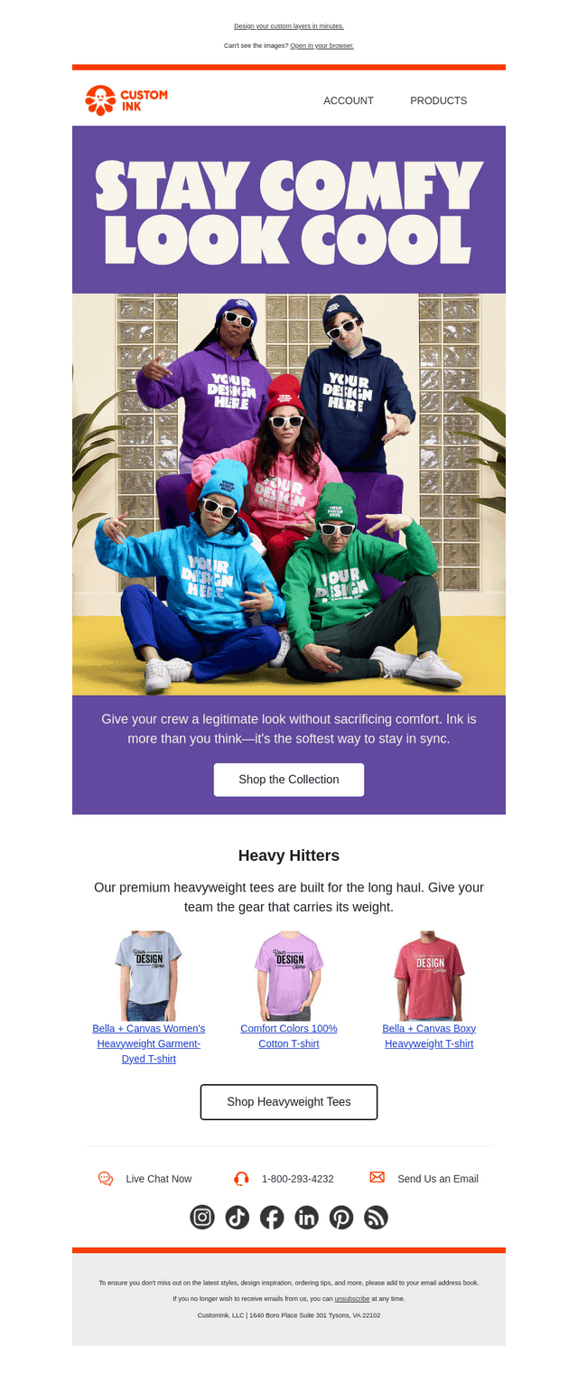Premium hoodies for your crew