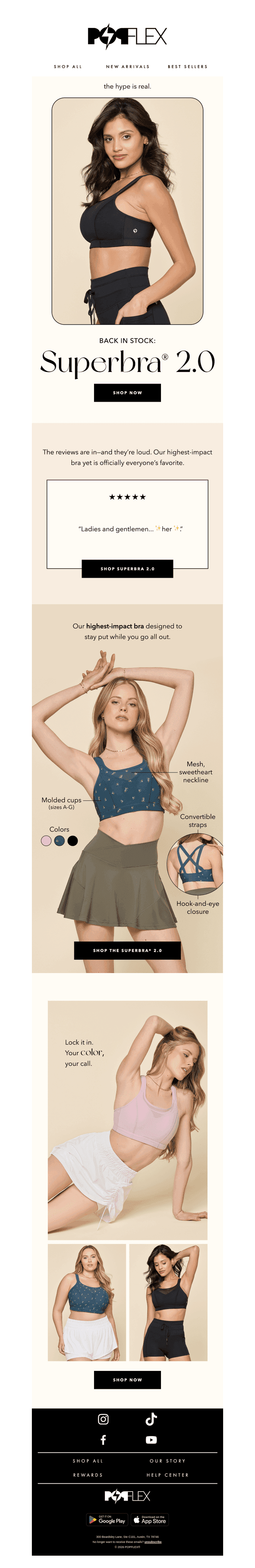 The reviews are in: Superbra 2.0 ★★★★★