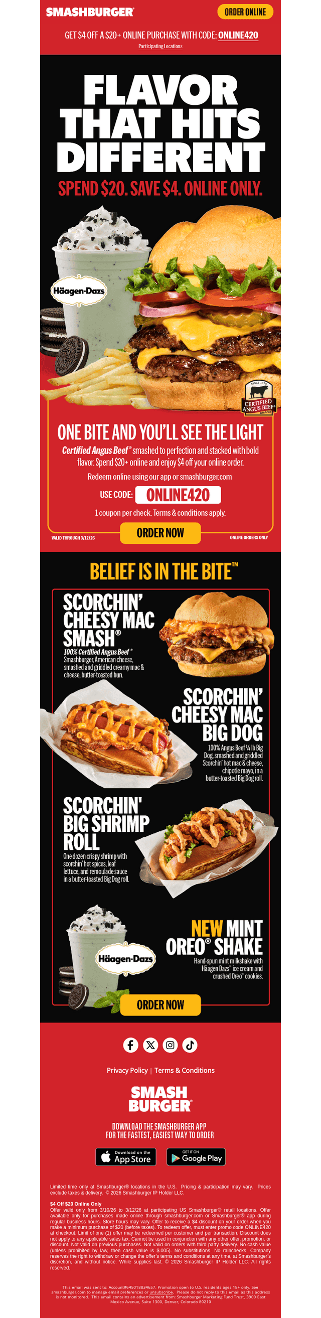 4 Off? Yes Please.