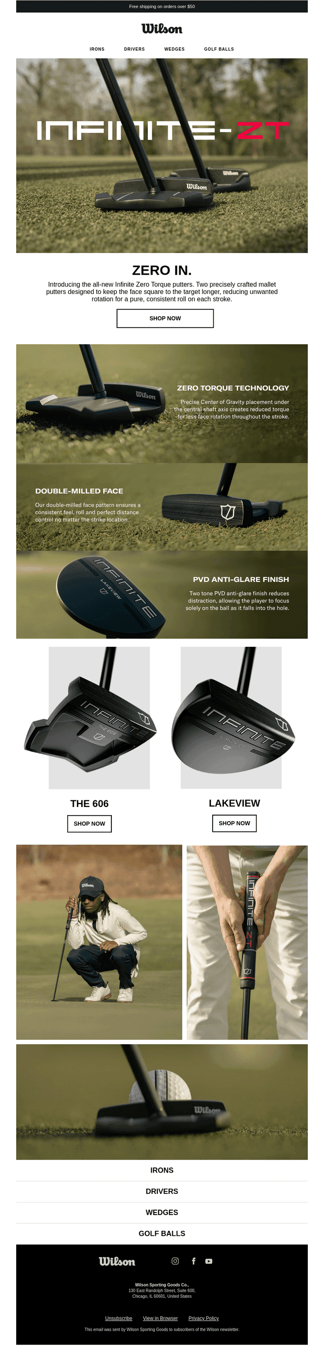 NEW: $199 Zero Torque Putters Just Arrived
