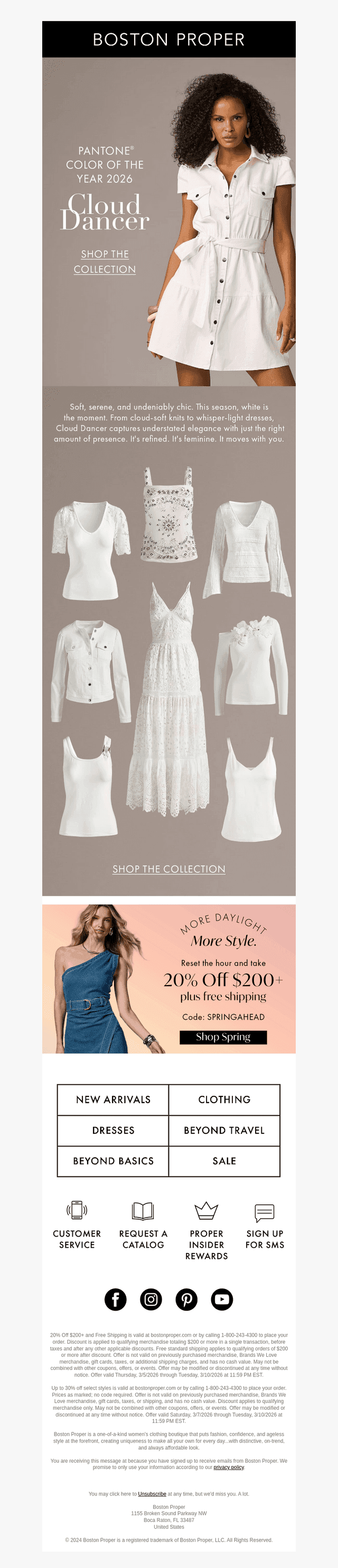 The color everyone’s wearing: Cloud Dancer