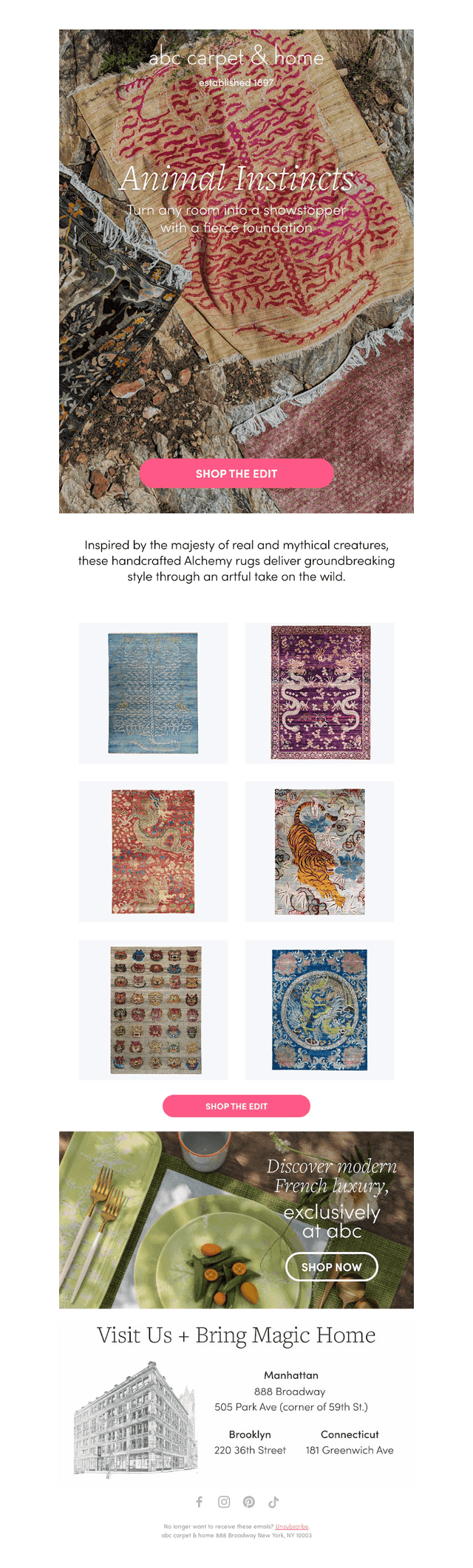 Animal Instincts: The Rug Edit