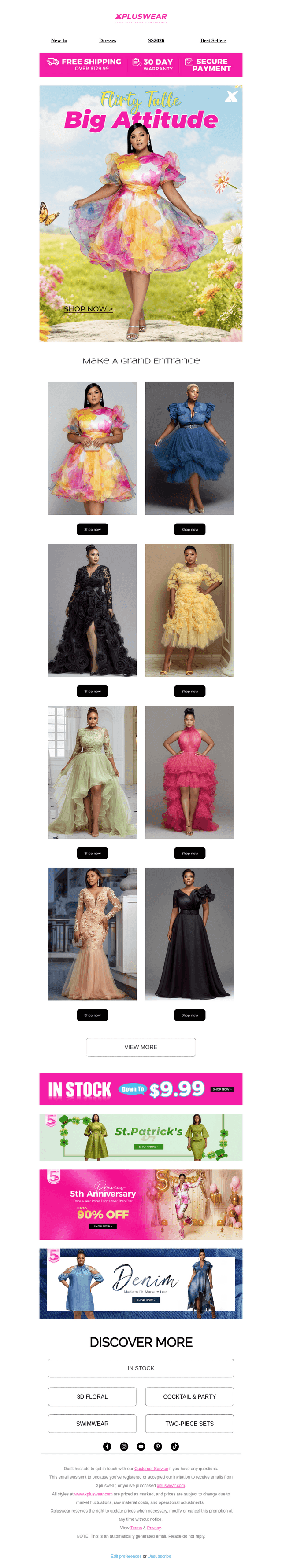 🎀 Flirty Tulle, Big Attitude