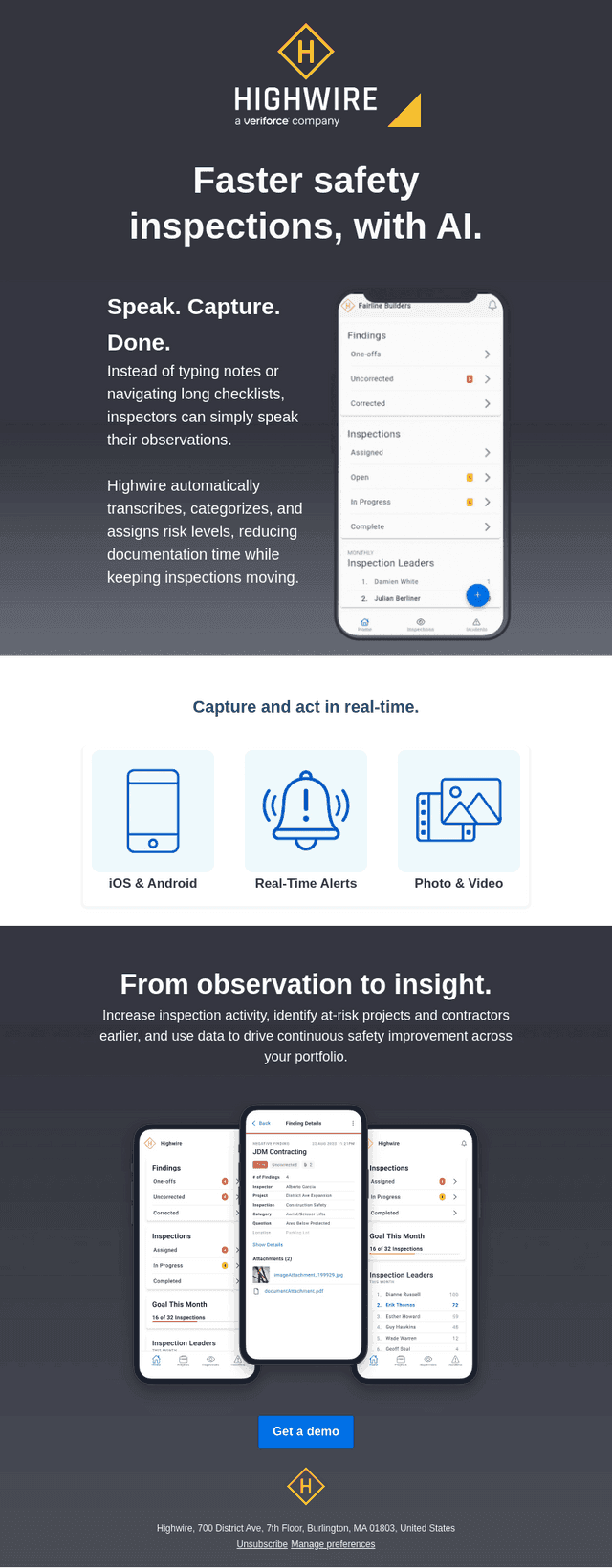 Improve your safety inspections workflow with AI