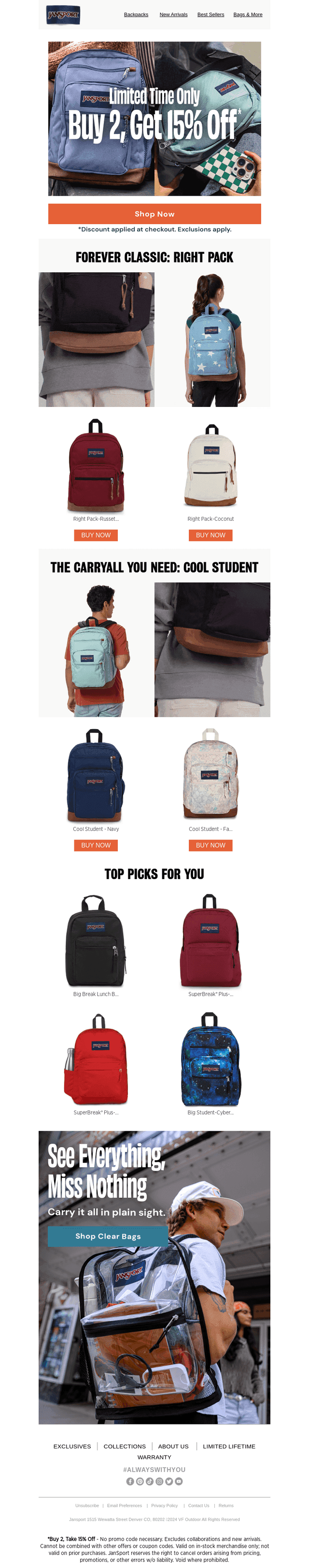 Want 15% Off?
