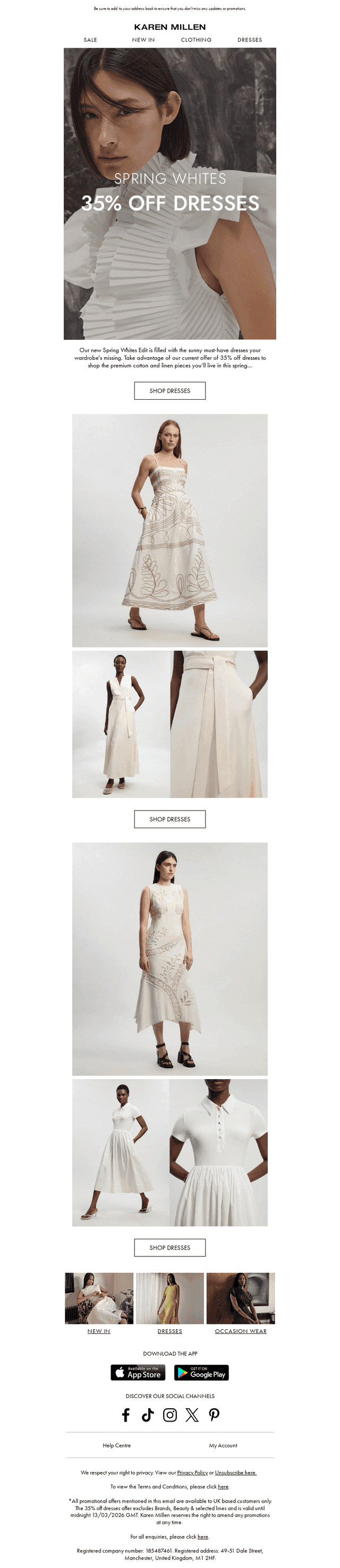 Spring, Styled in White