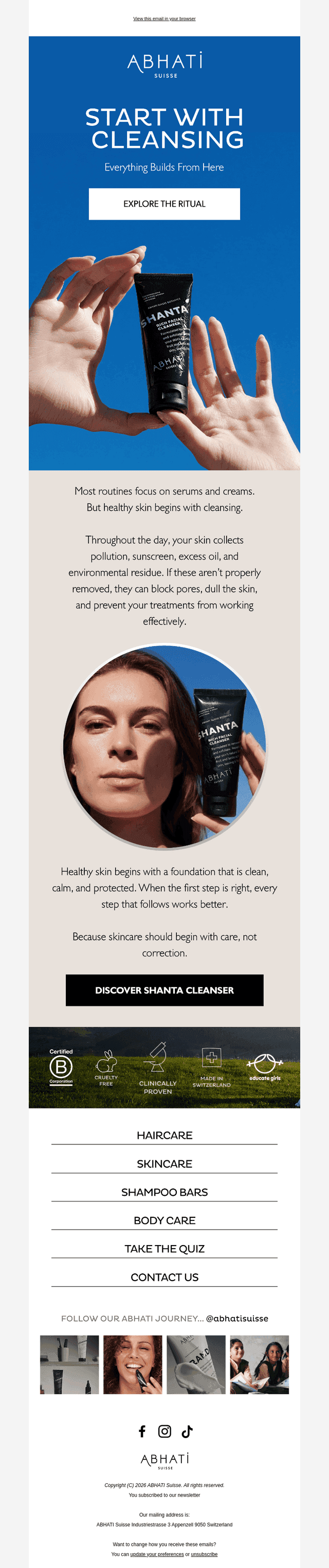 Good Skin Starts Here
