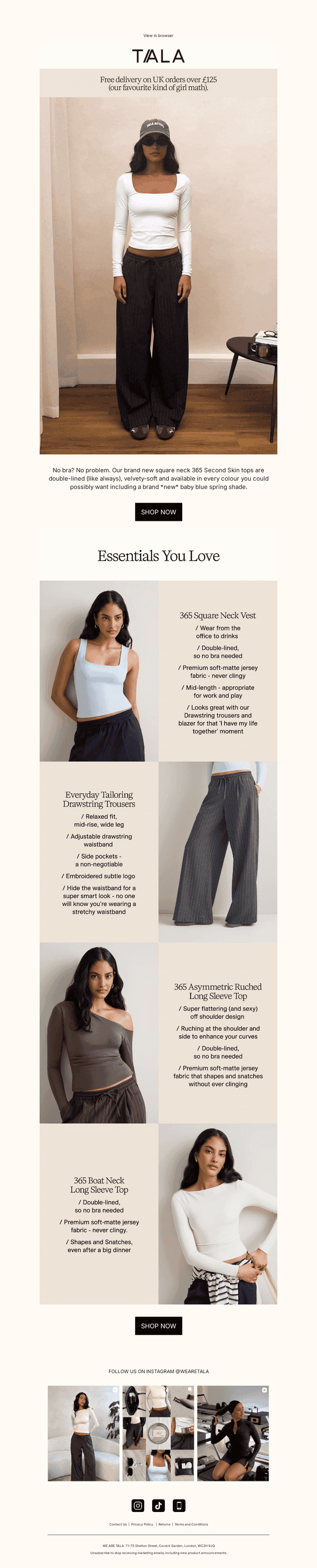 GREAT OUTFITS START HERE