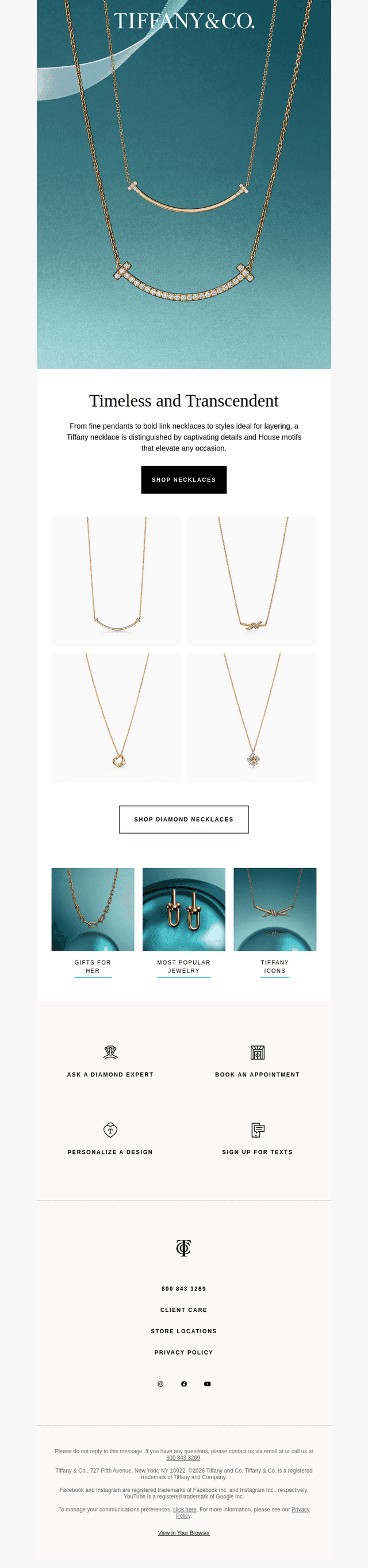 The Essential Tiffany Necklaces