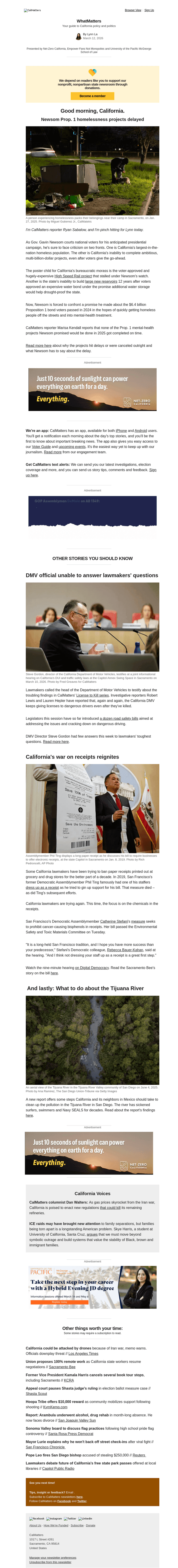Newsom Prop. 1 homelessness projects delayed