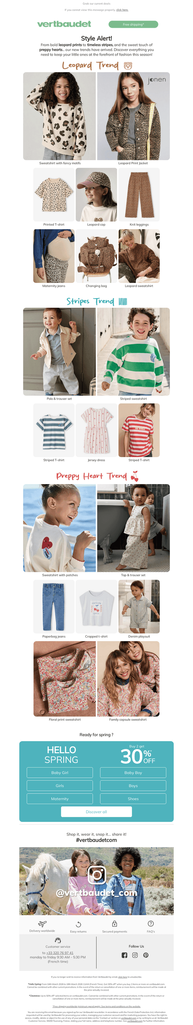 New trend alert! Leopard, stripes, preppy style
