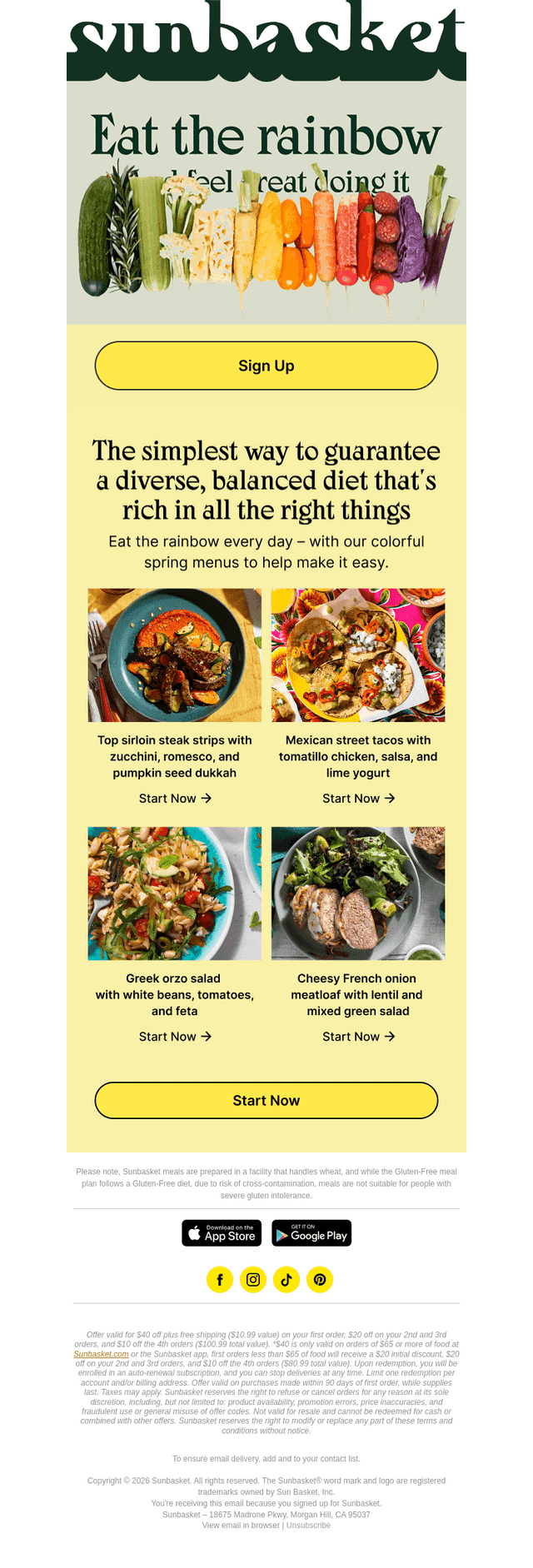 Your menu, in full color 🌈