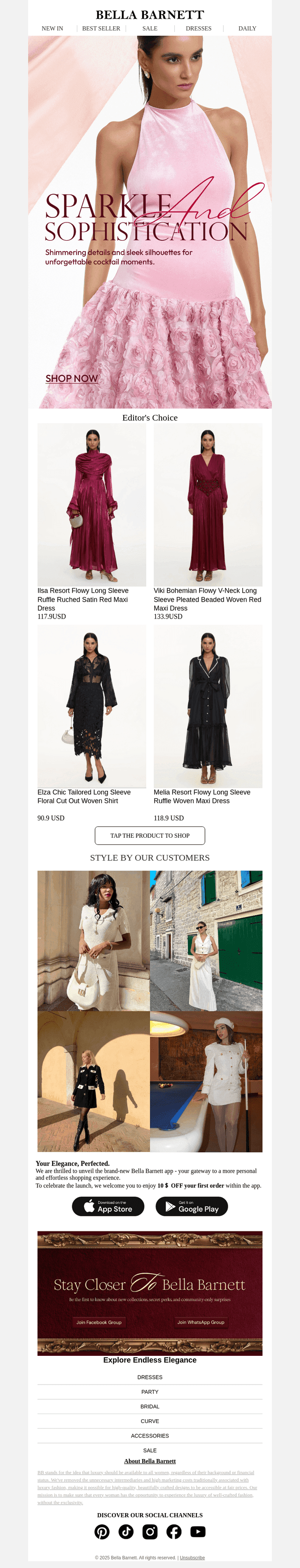 🥂 Shine at Every Cocktail Event