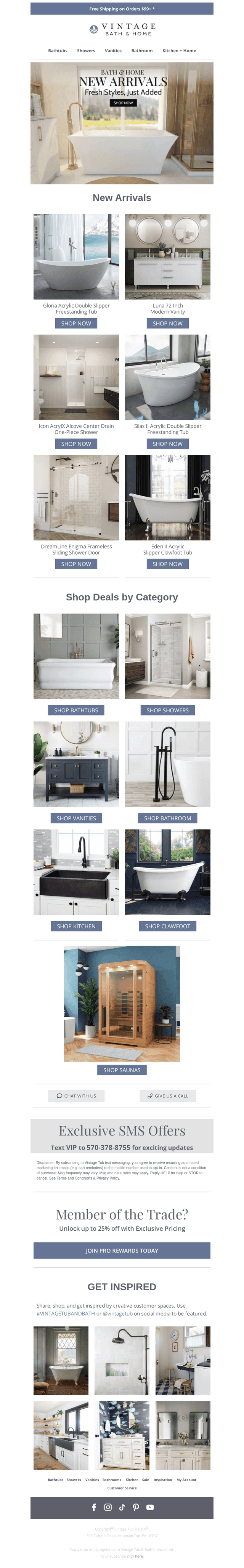 Fresh for Spring: New Bath Arrivals
