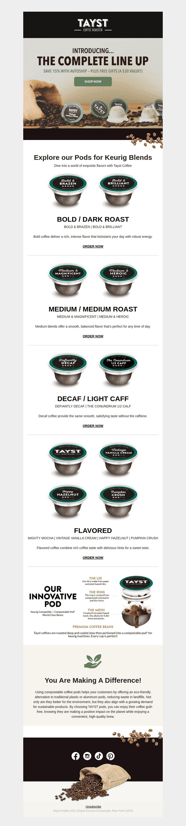 Discover a coffee you'll crave!