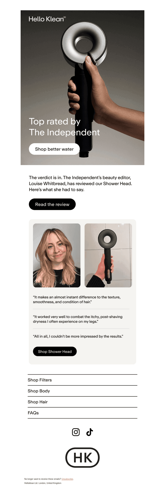 "The difference to my hair was almost instant"