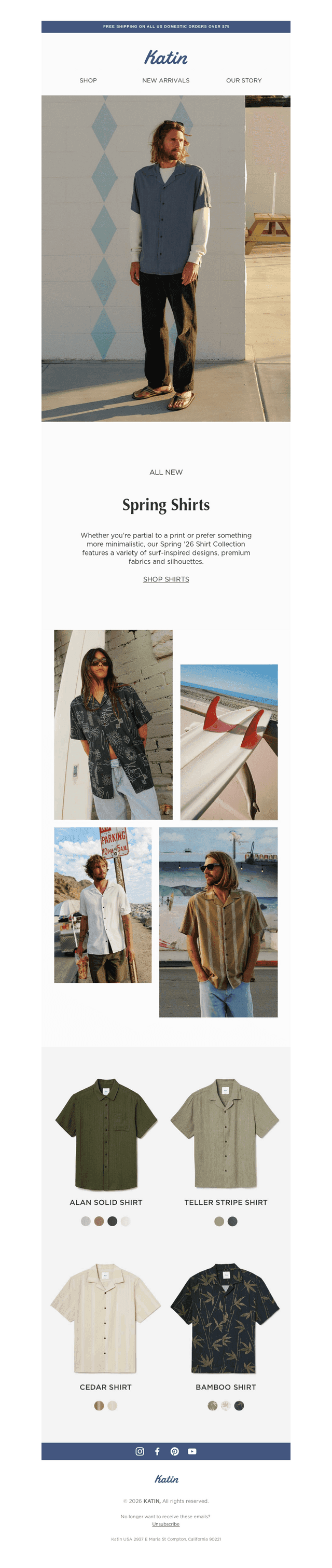 All New Spring Shirts
