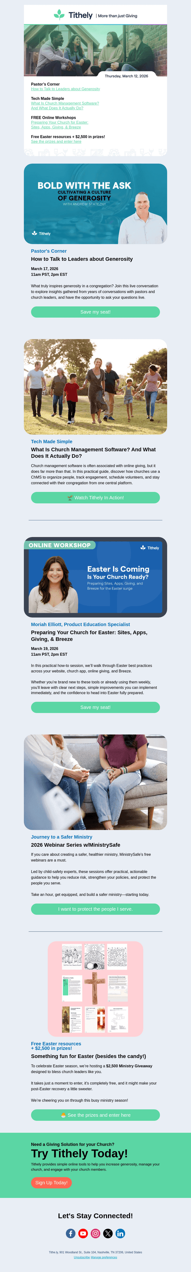 Tithe.ly email from Thu, Mar 12, 2026