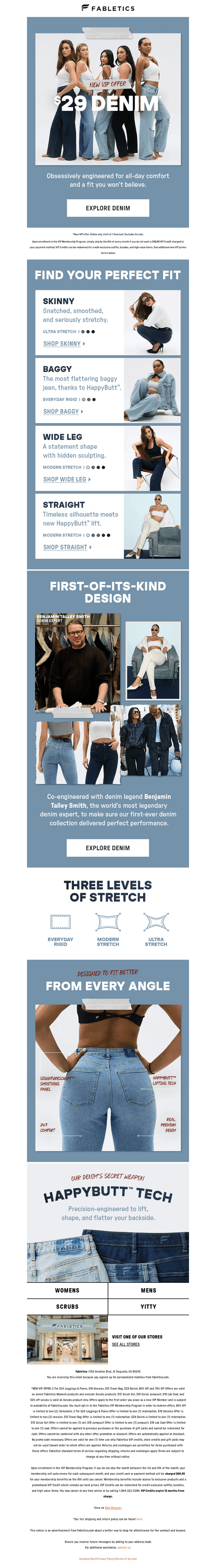 JUST LAUNCHED: FABLETICS DENIM