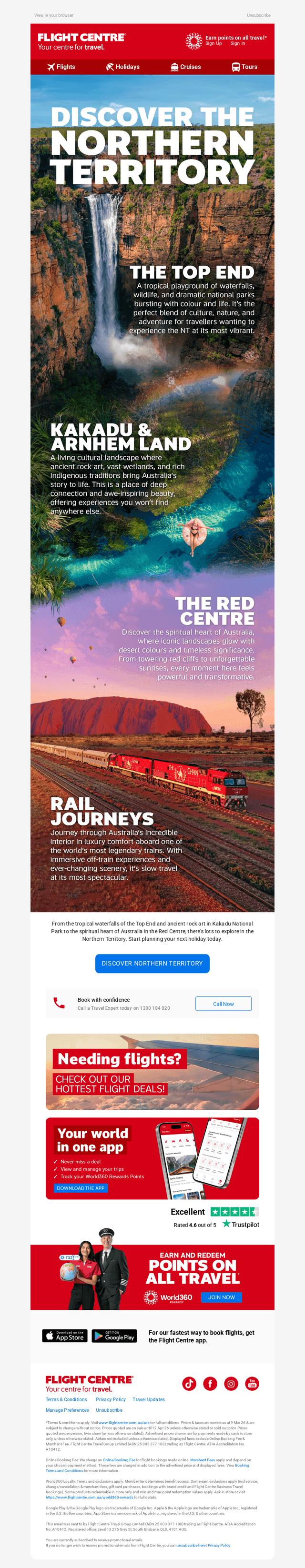 The Northern Territory is calling