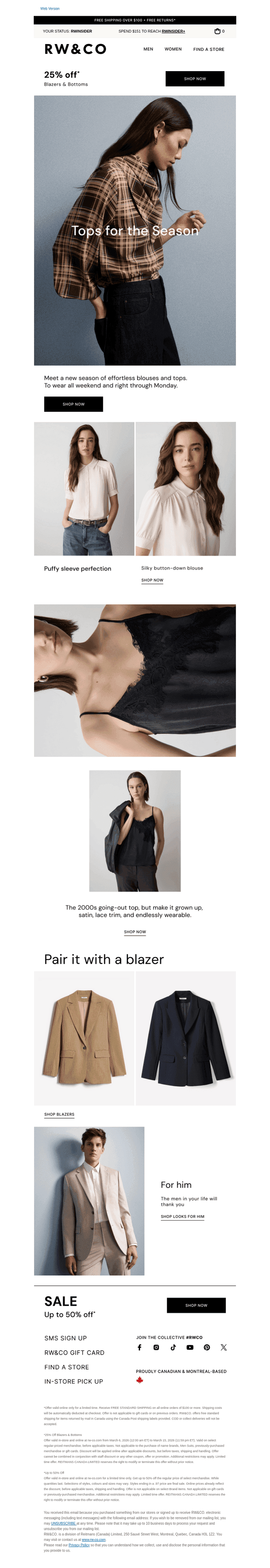 Spring Forward With Our Latest Tops.
