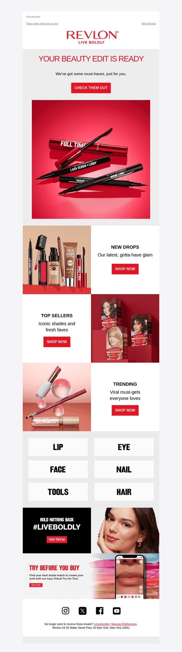 Revlon email from Fri, Mar 13, 2026