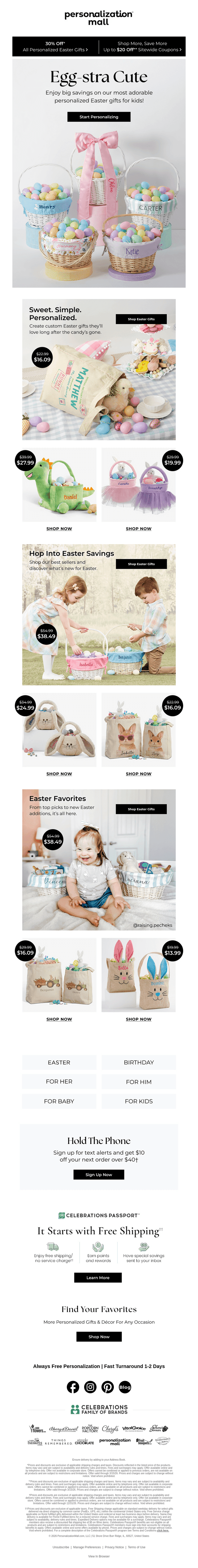 🐣 $20 Off Egg-stra Cute Easter Gift Ideas For Kids
