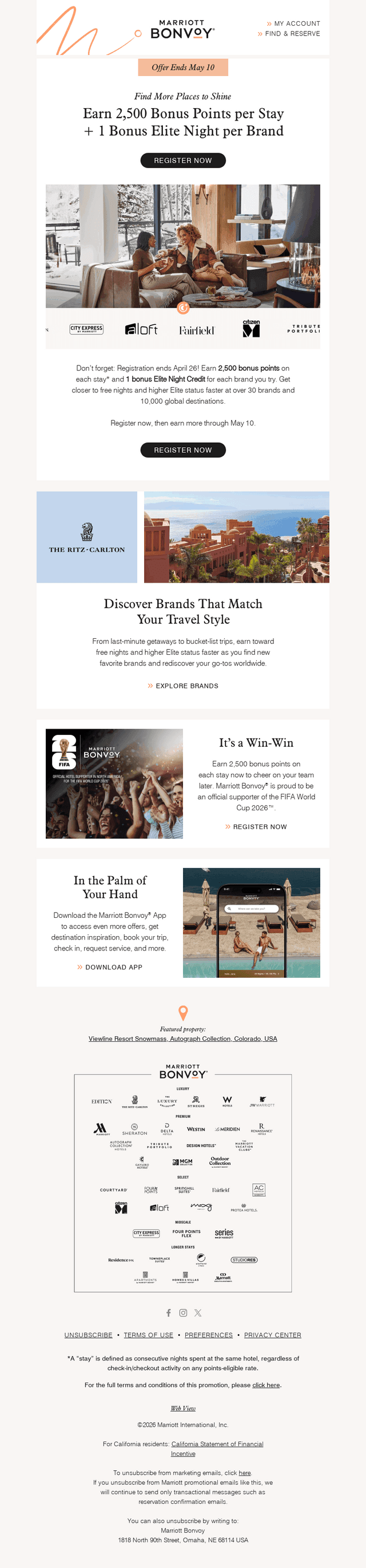 Don’t Miss 2,500 Bonus Points + More