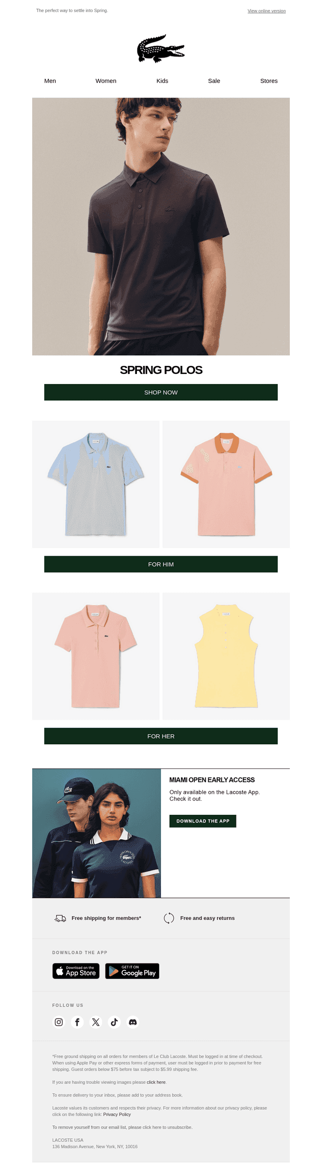 Polos: The Perfect Spring Wardrobe Addition.
