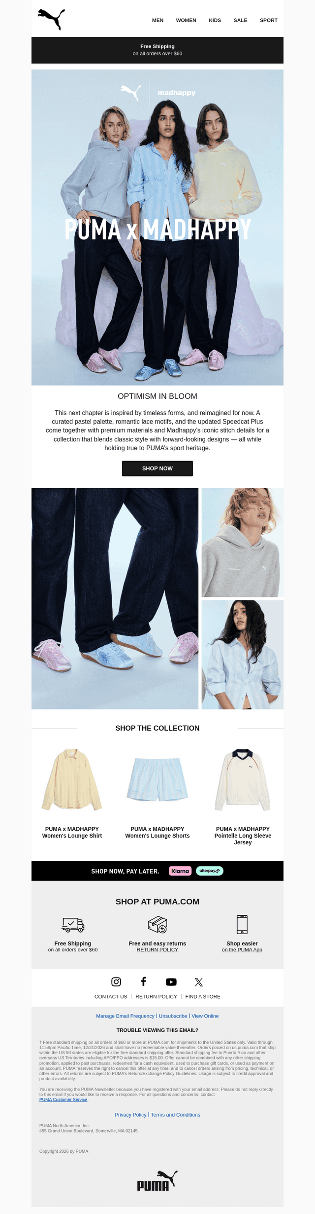 New from PUMA x Madhappy