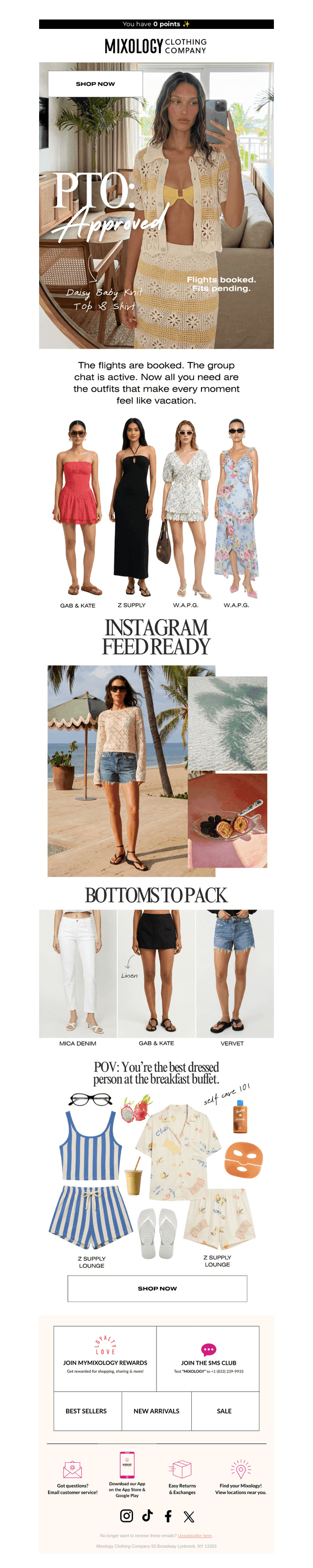 Your PTO is approved  ✅ 🌴
