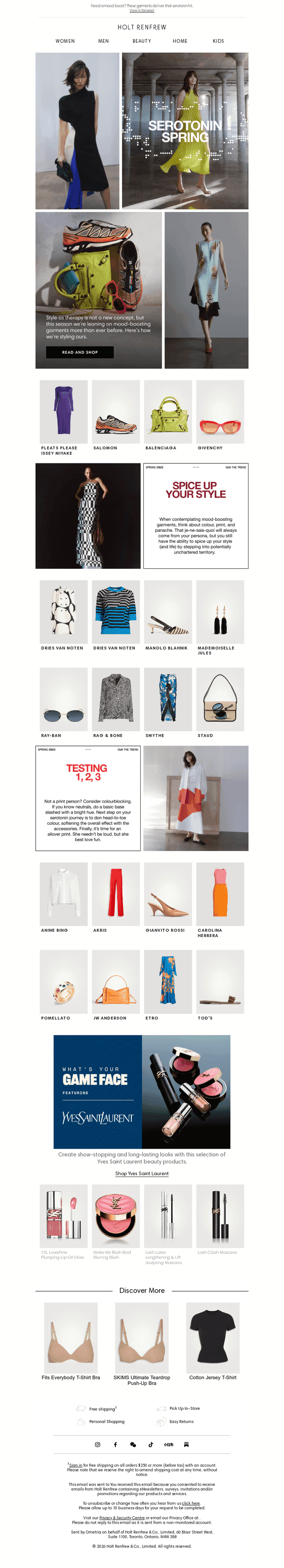 Serotonin Spring | When Style is Therapy