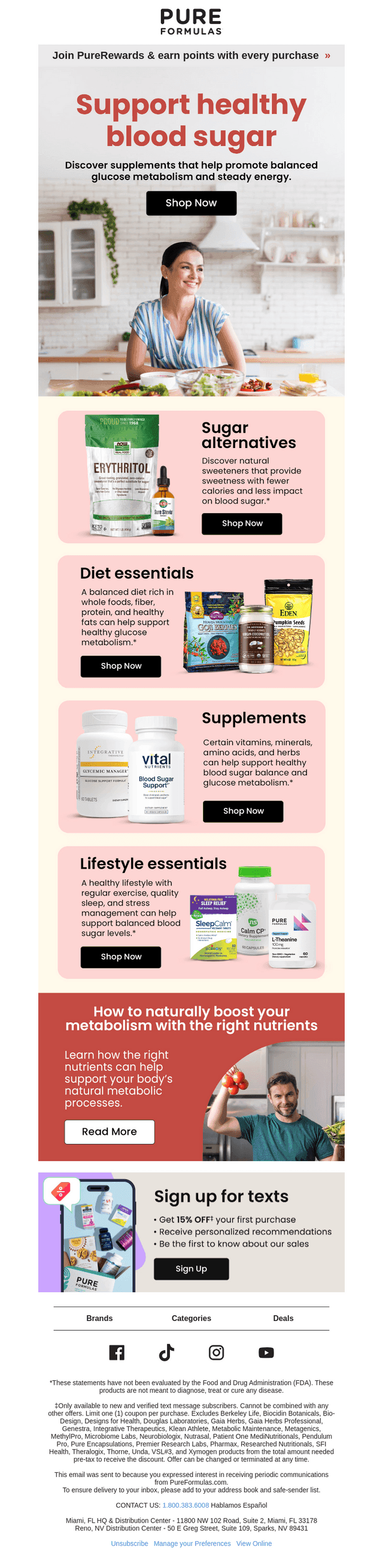 Feeling sluggish? Support healthy glucose metabolism
