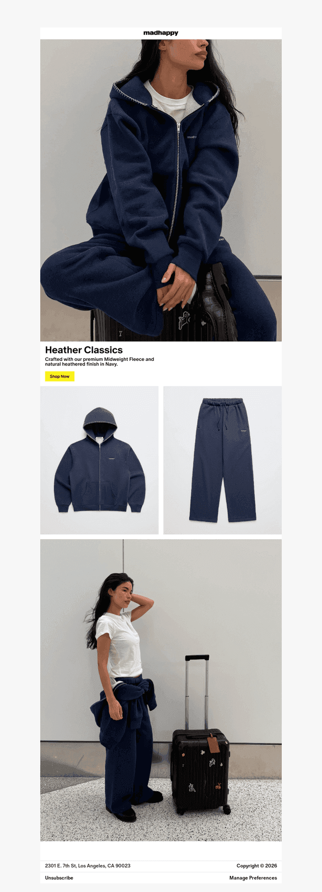 Heather Classics In Navy 🪡