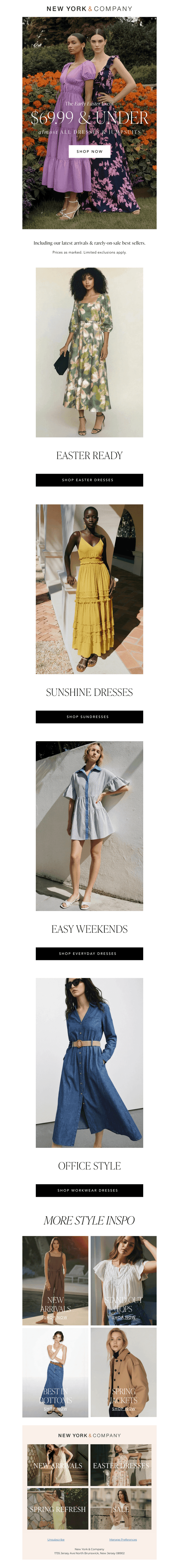 New York & Company email from Fri, Mar 13, 2026