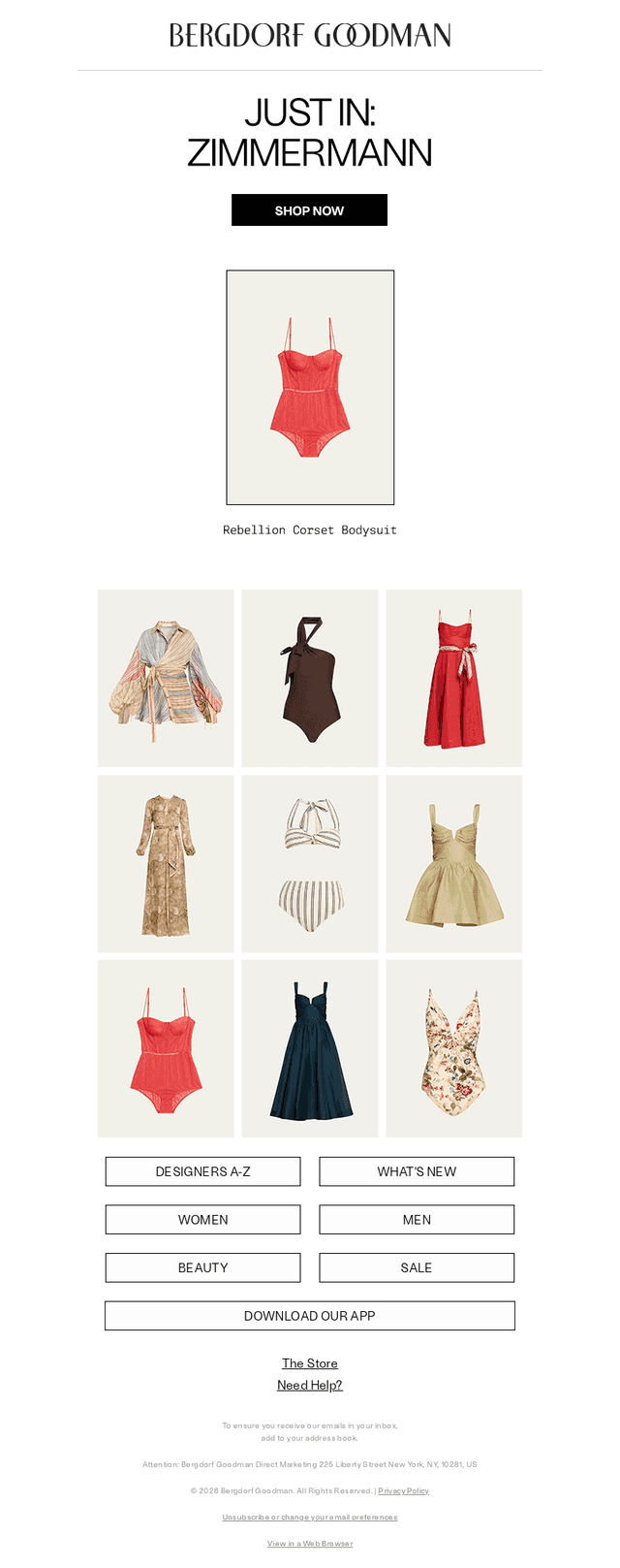 Just In: Zimmermann