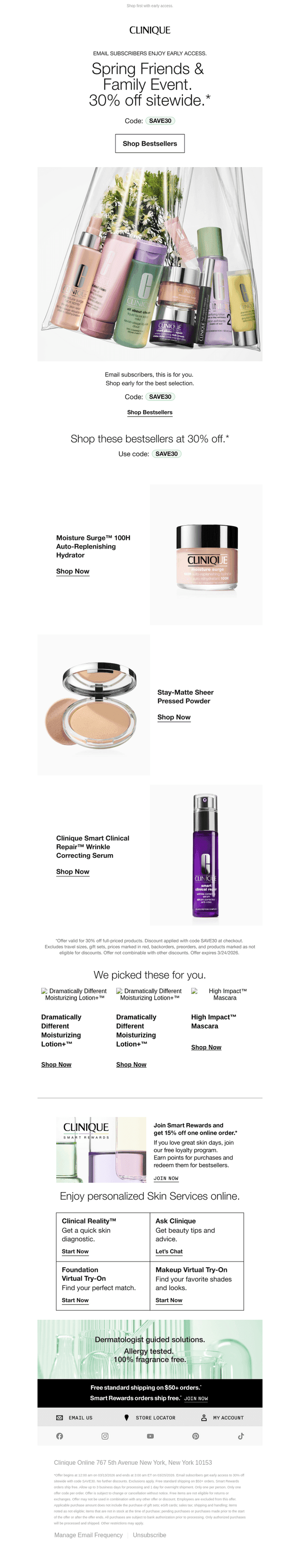Did someone say 30% off?
