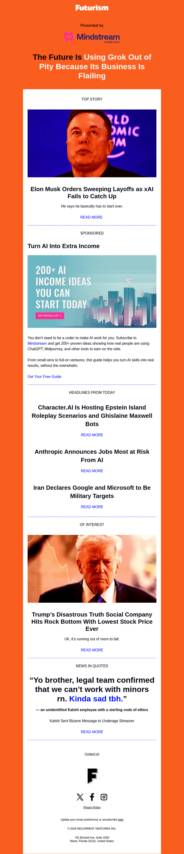 beehiiv email from Fri, Mar 13, 2026