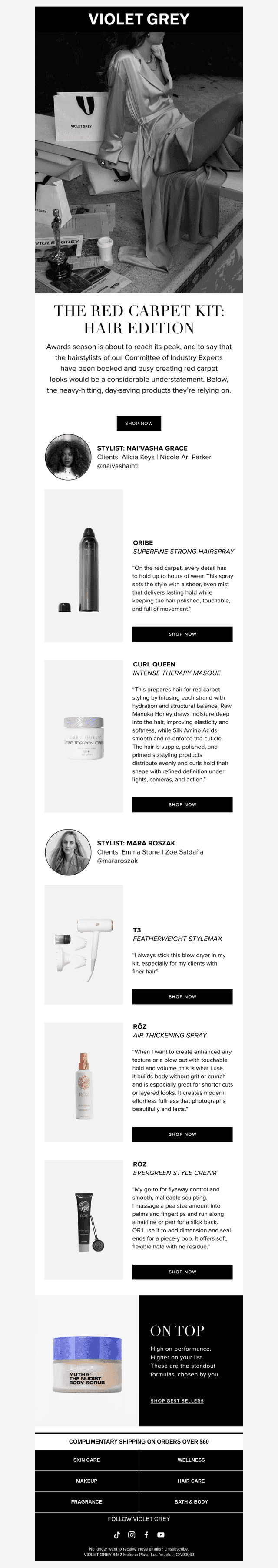 For Red Carpet Hair