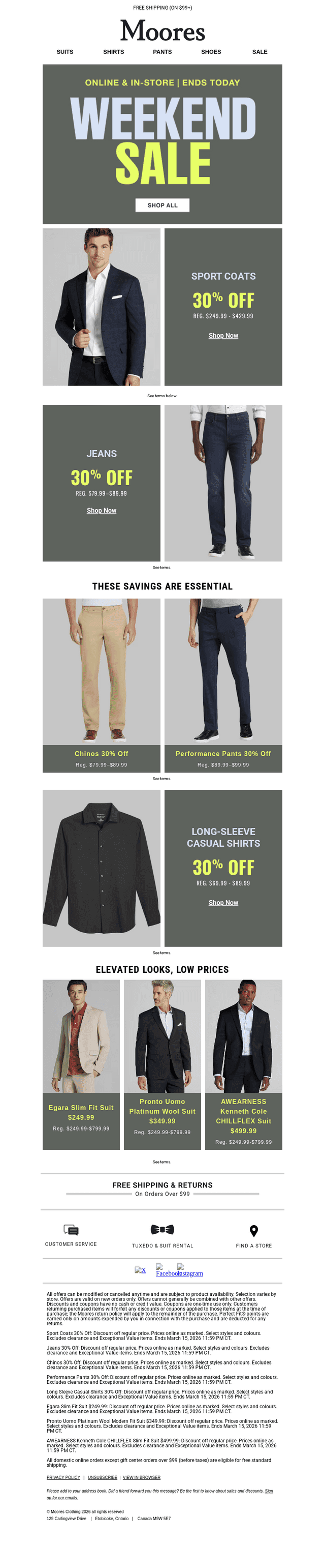 Refresh your look for WAY less
