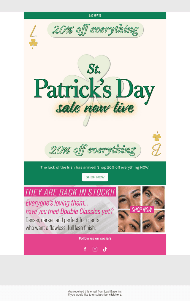 Your St. Patrick’s surprise awaits 🍀