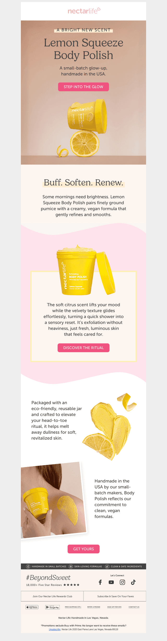 Meet Lemon Squeeze Body Polish
